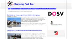 Desktop Screenshot of parktour.de
